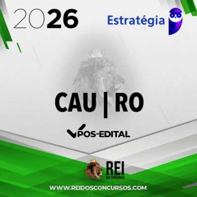 CAU | RO - Arquiteto e Urbanista [2026]