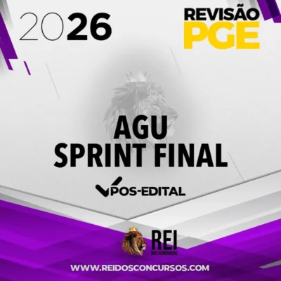 AGU | Sprint Final [2026] Revisão