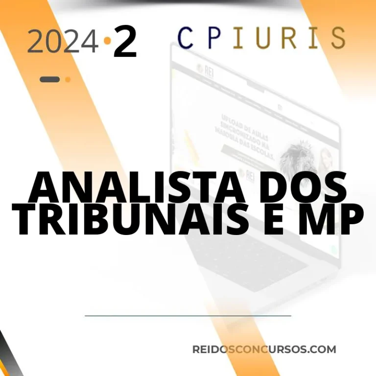 REI CP IURIS - ANALISTA DOS TRIBUNAIS E MP