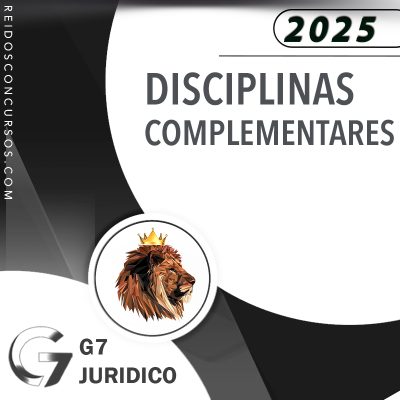 Disciplinas Complementares [2025] G7 (+brinde: curso 2024)