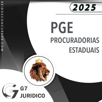 PGE | Procurador do Estado da Procuradoria Geral do Estado [2025] G7 (+brinde: curso 2024)
