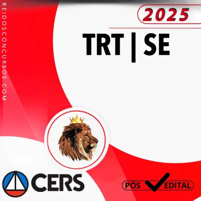 TRT | SE - Pós Edital - Analista Judiciário - Área Judiciária do Tribunal Regional do Trabalh do Estado do Sergipe [2025] CS