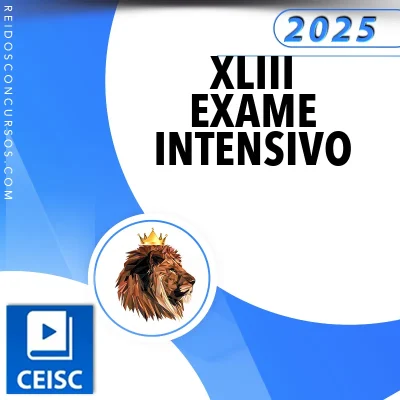XLIII Exame da OAB (43) – 1ª fase – Intensivo de Emergência [2025] CSC