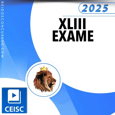 XLIII Exame da OAB (43) – 1ª fase – Extensivo Plus [2025] CSC