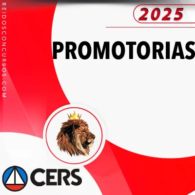 Promotorias - Promotor de Justiça do Ministério Público Estadual [2025] CERS