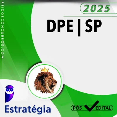 DPE | SP - Pós Edital - Analista de Defensoria Pública da Defensoria Pública do Estado de São Paulo [2025] ES