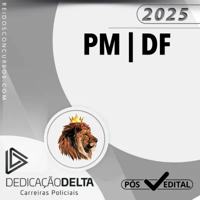 PM | DF - Reta Final - Oficial da Polícia Militar do Distrito Federal [2025] Dedicação