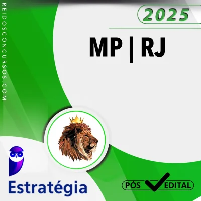 MP | RJ - Pós Edital - Analista ou Técnico do Ministério Público do Estado do Rio de Janeiro [2025] ES