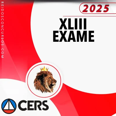 XLIII Exame da OAB (43) – 1ª fase [2025] CERS