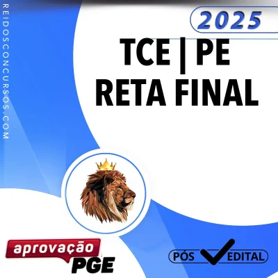 TCE | PE - Reta Final - Procurador do Tribunal de Contas do Estado do Pernambuco [2025] Aprovação