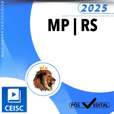 MP | RS - Pós Edital - Técnico do Ministério Público - Área Administrativa do Ministério Público do Estado do Rio Grande do Sul [2025] CSC