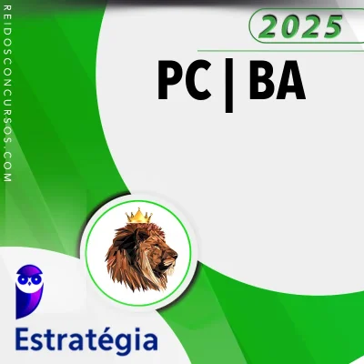 PC | BA - Investigador ou Escrivão da Polícia Civil do Estado da Bahia [2025] ES