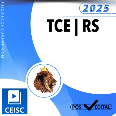 TCE | RS - Pós Edital - Oficial de Controle Externo - Oficial Instrutivo do Tribunal de Contas do Estado do Rio Grande do Sul [2025] CSC