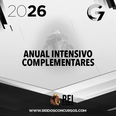 Anual Intensivo: Intensivos I e II + Complementares Federais e Estaduais – Carreira Jurídica [2026] G7