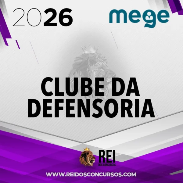 Clube da Defensoria [2026] Mege