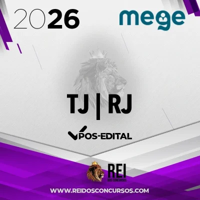 TJ | RJ - Pós Edital - Juiz de Direito do Estado do Rio de Janeiro [2026] Mege