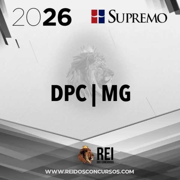 DPC | MG - Delegado de Polícia Civil do Estado de Minas Gerais [2026] SUP