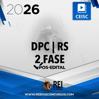 DPC | RS - Premium - 2ª Fase - Prova Discursiva para Delegado do Rio Grande do Sul [2026] CEISC