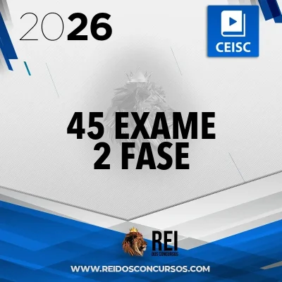 XLV Exame da OAB (45) – 2ª fase – Repescagem e Regular [2026] CSC