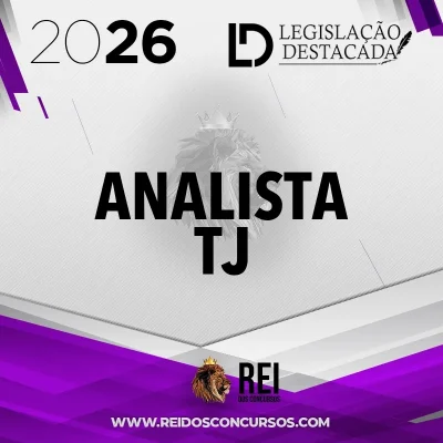 TJ | Analista do Tribunal de Justiça – Extensivo [2026] Legislação Destacada