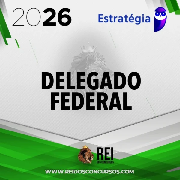 Delegado Federal - Curso Regular [2026] Estrategia