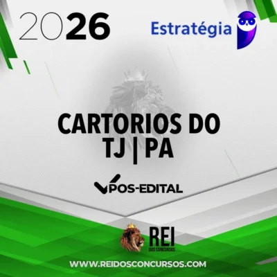 Cartórios do TJ | PA - Pós Edital - Curso para a Fase Escrita [2026] ES