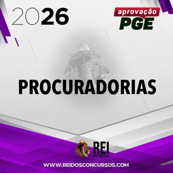 Procuradorias | Curso Extensivo [2026] Aprovação