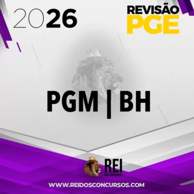 PGM | BH - Procurador Municipal de Belo Horizonte - MG [2026] Revisão