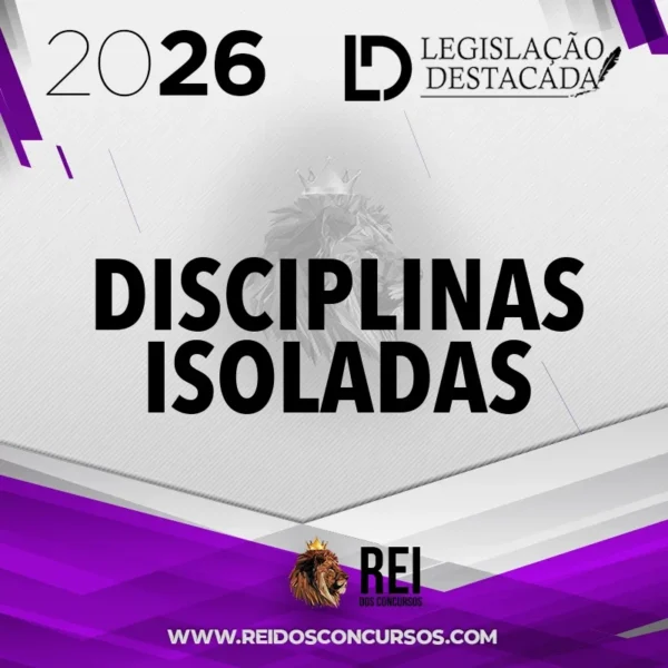 Disciplinas Isoladas [2026] Legislação Dest
