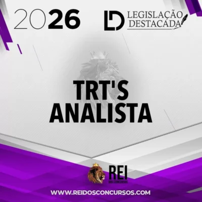 TRT's | Analista -  Ed. 11 [2026] Legis Destacada