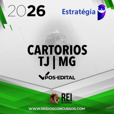 Cartórios do TJ MG | Pós Edital [2026] ES