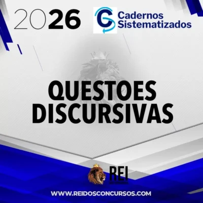 Questões Discursivas - Escolha sua Disciplina [2026] Cadernos