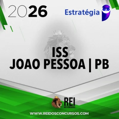 ISS | João Pessoa - PB - Auditor Fiscal da Prefeitura Municipal de João Pessoa - PB [2026] ES