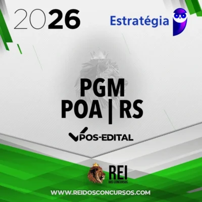 PGM | POA - RS - Pós Edital - Analista da Procuradoria-Geral do Município - Área Jurídica da Procuradoria Municipal de Porto Alegre - RS [2026] ES