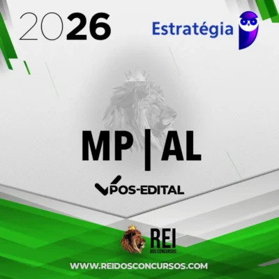 MP | AL - Pós Edital - Analista do Ministério Público - Área Jurídica do Ministério Público do Estado de Alagoas [2026] ES