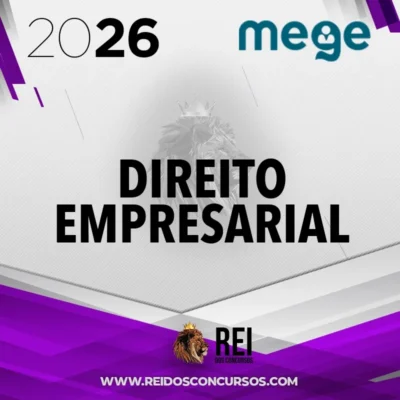 Curso de Direito Empresarial (FGV) [2026] Mege