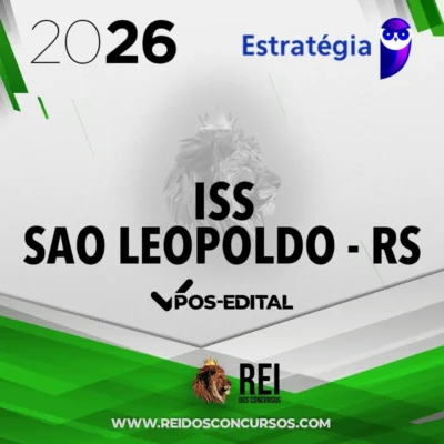 ISS | São Leopoldo - RS - Fiscal Tributário [2026] ES