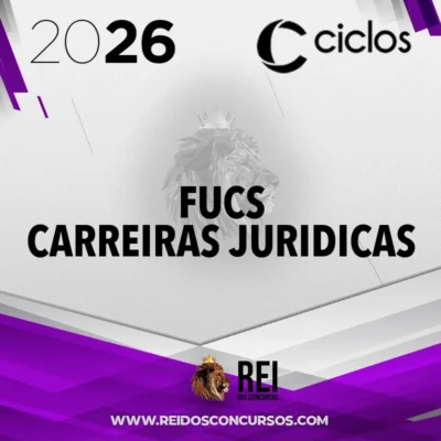 FUCS | Método Regular – Carreiras Jurídicas [2026] Ciclos