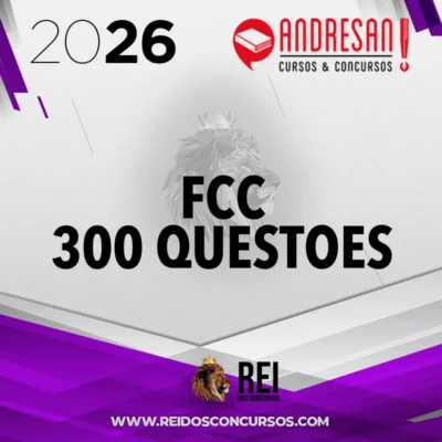FCC | 300 questões por assunto [2026] Andresan