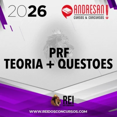 PRF | Policial Rodoviário Federal - Teoria + Questões [2026] Andresan