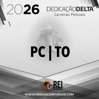 PC | TO - Oficial Investigador da Polícia Civil do Estado do Tocantins [2026] Dedicação