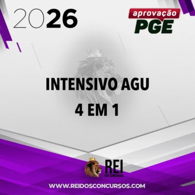 Intensivo AGU | 4 em 1 [2026] Aprovação