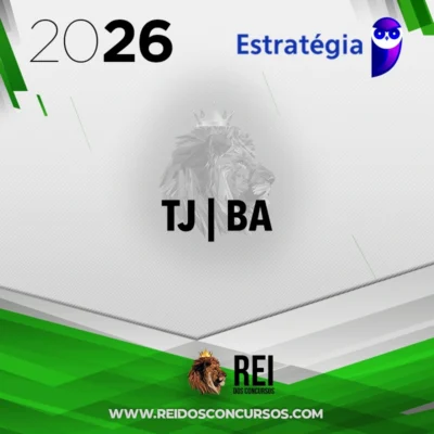 TJ | BA - Técnico Judiciário - Escrevente de Cartório do Tribunal de Justiça do Estado da Bahia [2026] Estratégia