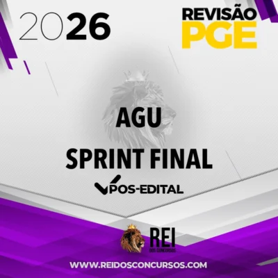 AGU | Sprint Final [ 2026] Revisão