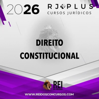 Direito Constitucional Completo com Paulo Cesar Rodrigues [2026] RJ Plus