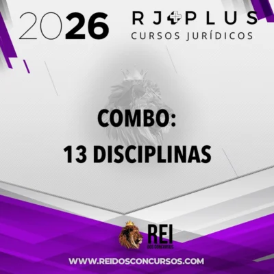 Combo: Magistratura e Ministério Público Estadual – 13 Disciplinas [2026] RJ Plus