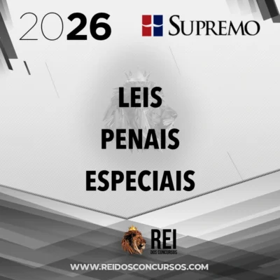 Leis Penais Especiais - Prof Francisco Menezes [2026] Supremo