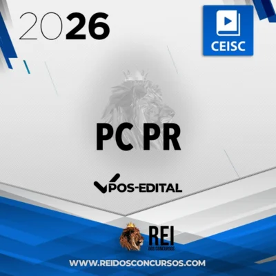 PC | PR - Agente da Polícia Civil do Estado do Paraná [2026.2] CEISC