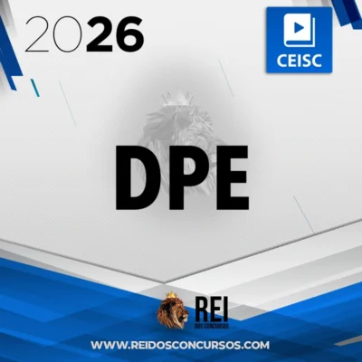 DPE Regular - Defensor Público da Defensoria Pública do Estado [2026] CEISC