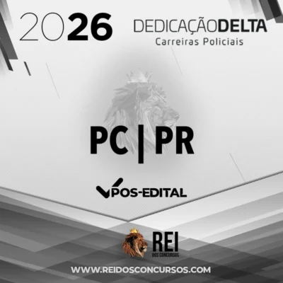 PC | PR - Reta Final - Agente da Polícia Civil do Estado do Paraná [2026.2] Dedicação